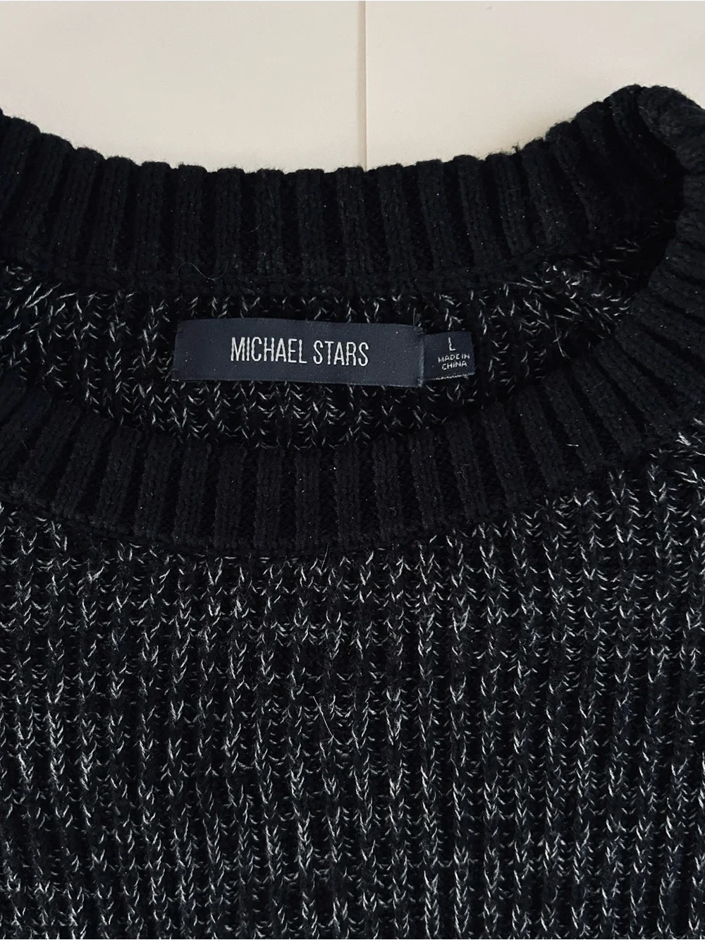 Michael Stars Cotton Sweater - Size L - Mens